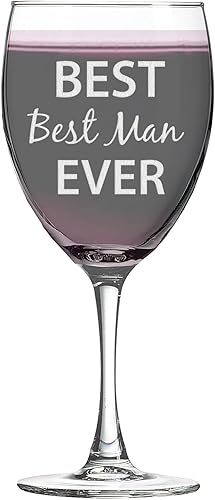 Miniatura 335 de Best Meme Ever - Vaso de vino con tallo de 10.5 onzas grabadas con láser, transparentes, sin plomo, grabadas a mano, para regalo, cristalería