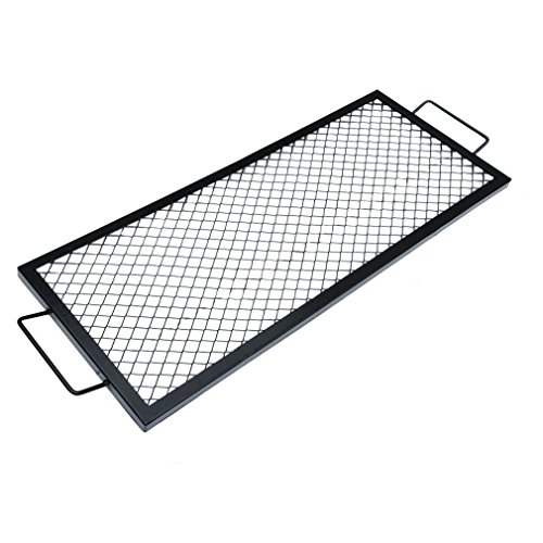onlyfire Rectangle X-Marks Fire Pit Cooking Grate, 40-Inch