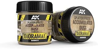 AK Diorama AK8031 Splatter Effects ACCUMULATED DUST - 100ml (Acrylic)