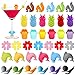 Glasmarker Silikon 36 St&uuml;ck Wein Trinken Marker Glasmarkierer Bunte Glas Markierung Trinkgl&auml;ser Wiederverwendbarer Glas Kennzeichnung Teebeutel Halter f&uuml;r Party Weinglas, Trinkglas (6 Formen)
