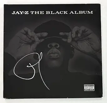 Sean Carter aka Jay-Z Signed Autograph Album Vinyl Record LP - The Black Album with Beckett Authentication COA
