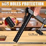 Bench Dog Clamps 3/4"（19mm Heavy Duty Use Dog Hole Clamp Holdfast and Sturdy Tool Clamps for Woodworking Workbench Hand Tools