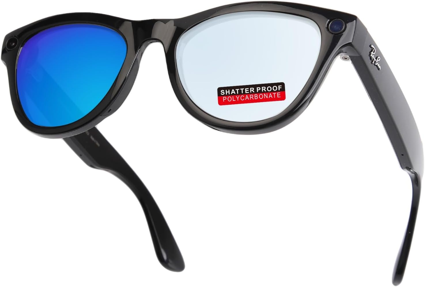 PRO+ Polycarbonate Non-Polarized Replacement Lenses for Ray-Ban Meta Skyler RW4010 52mm Sunglasses - Eclipse Blue Photochromic