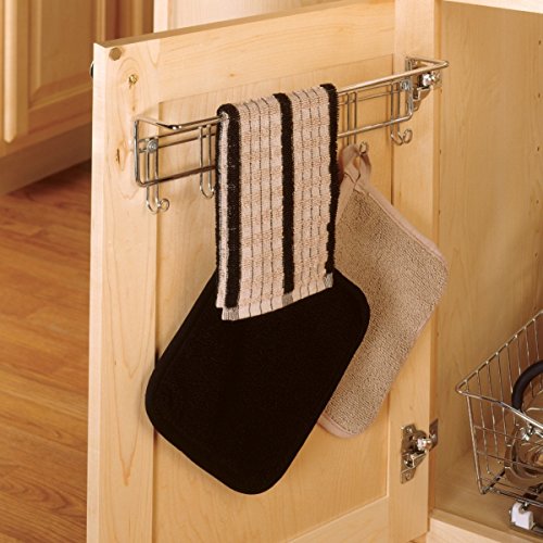 Closetmaid 3064 6 Hook Towel Rack, Chrome #TOP3