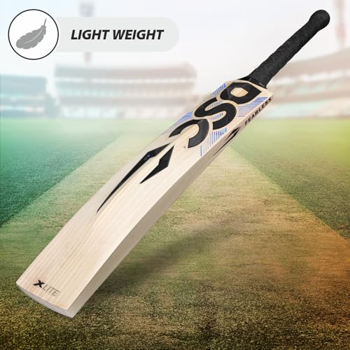 Image of DSC Xlite 2.0 English Willow Cricket Bat, Short Handle, Size-Mens
