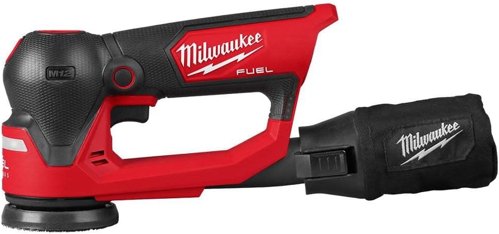 v For Milwaukee M12 FUEL 3 Inch Random Orbital Detail Sander (Bare Tool) + TPT Premium cart storekid