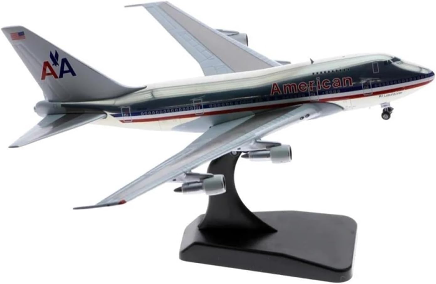 Decorated Airplane Models 1:400 for American Airlines Boeing 747SP Die-cast Alloy Aircraft Model Commemorative Gifts