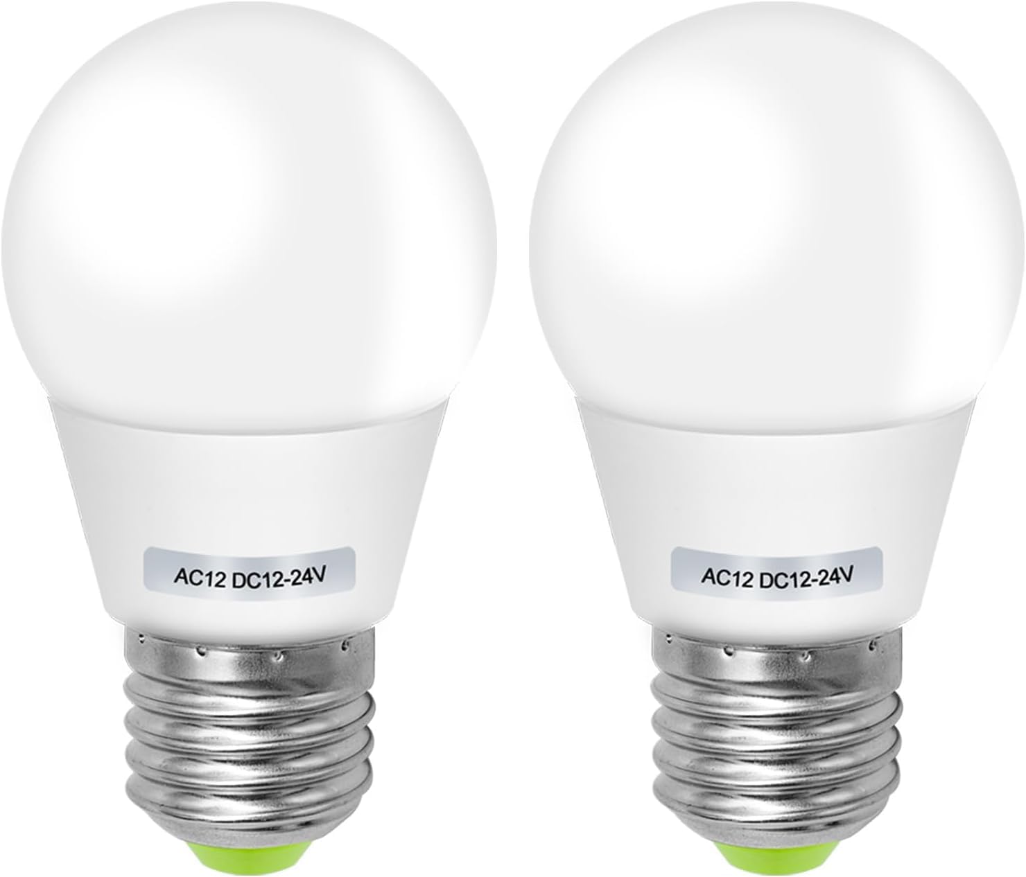 3W A15 Edison LED Light Bulbs E26 Medium Screw Base (40 Watt Equivalent) 12V Low Voltage Lamp for Off Grid Solar System Lighting Marine Boat RV Interior Lighting Camper Warm White 3000K-Pack of 6