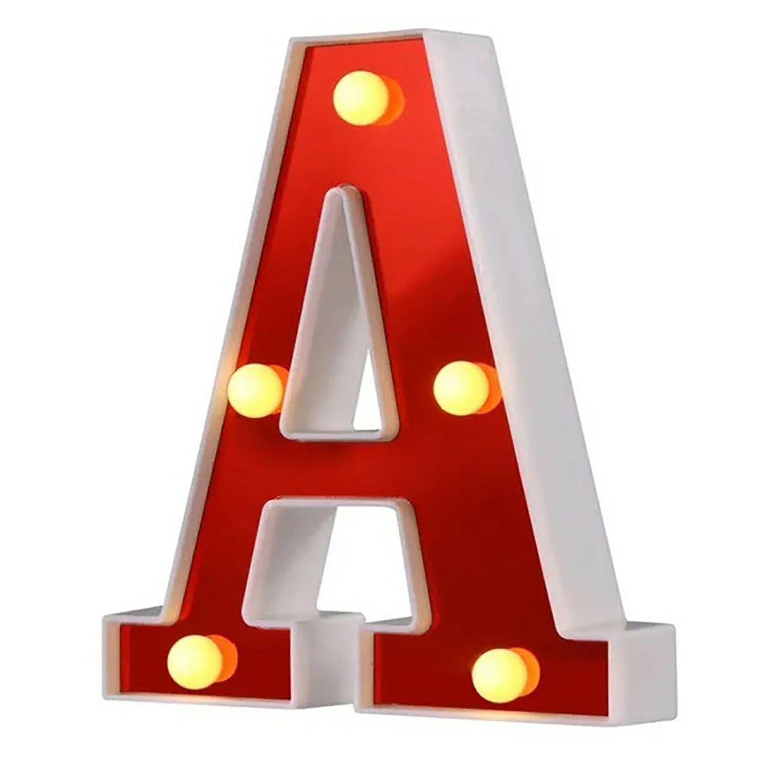 LED Marquee Letter Lights, Light Up Letters Glitter Alphabet Letter Sign Battery Powered for Night Light Birthday Party Wedding Girls Gifts Home Bar Christmas Decoration