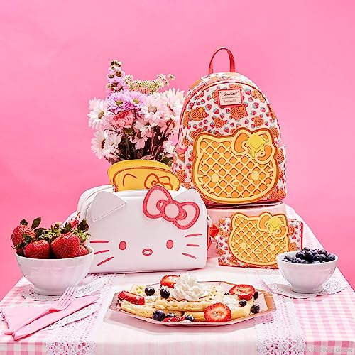 Loungefly Sanrio Hello Kitty Breakfast Toaster Crossbody Bag with Card Holder2