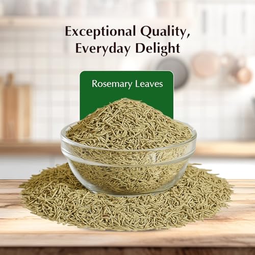 Image of Amazon Brand - Vedaka Dried Rosemary Leaves | 200 g | Provides a Profusion in Taste and Aroma| No Artificial Colours & Preservatives