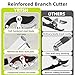 YRTSH Loppers for Tree Trimming Heavy Duty Branch Cutter with Compound Action, Effortless Tree Pruner Extendable 21-26