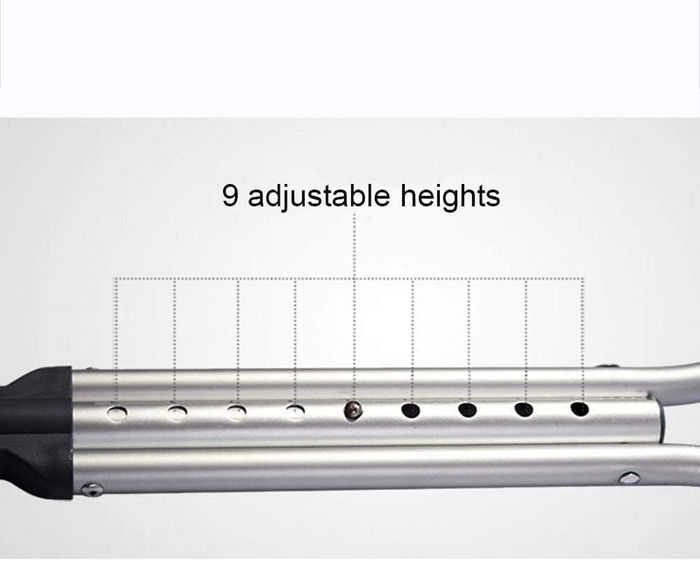 Crutches for Adults Underarm Underarm Crutches for Adjustable Aluminum Alloy Axillary Stick Crutches Adjustable Handle TPR Portable Post Injury or Support for Men Women and Teenagers for Adul