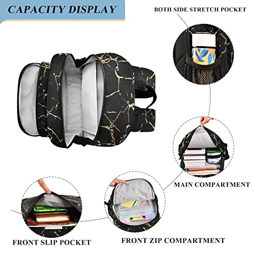Sac en cuir léopard pour garçon avec texture dorée - 4