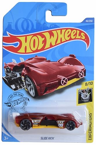 Hot Wheels Slide Kick, Experimotors 8/10 [red] 46/250