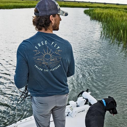 Free Fly Blitz Long Sleeve Fishing Shirt for Men - Ultra-Soft Performance Shirts for Men - Sailing Tees3