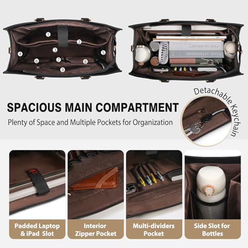 Bolso para portátil para mujer 15.6 pulgadas con tirante miniatura 4