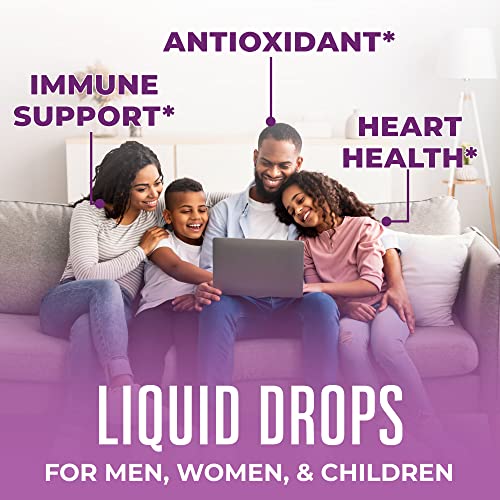 Liquid Probiotics For Women Men & Kids & Usda Organic Elderberry (Blueberry Raspberry) Liquid Drops By Maryruths | For Digestive Health, Gut Health & Immune Support Supplement #TOP4