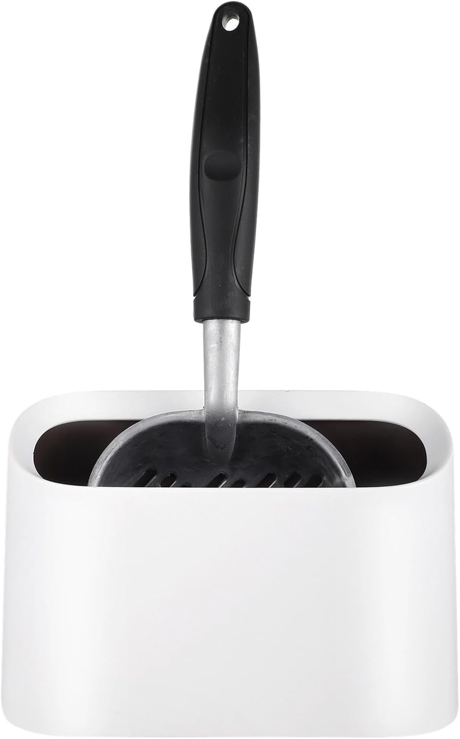 Scooper Caddy with Fast Sifting Kitten Poop Lifter, Cat Litter Scoop and Holder, Large Aluminum Cat Litter Scooper and Poop Box