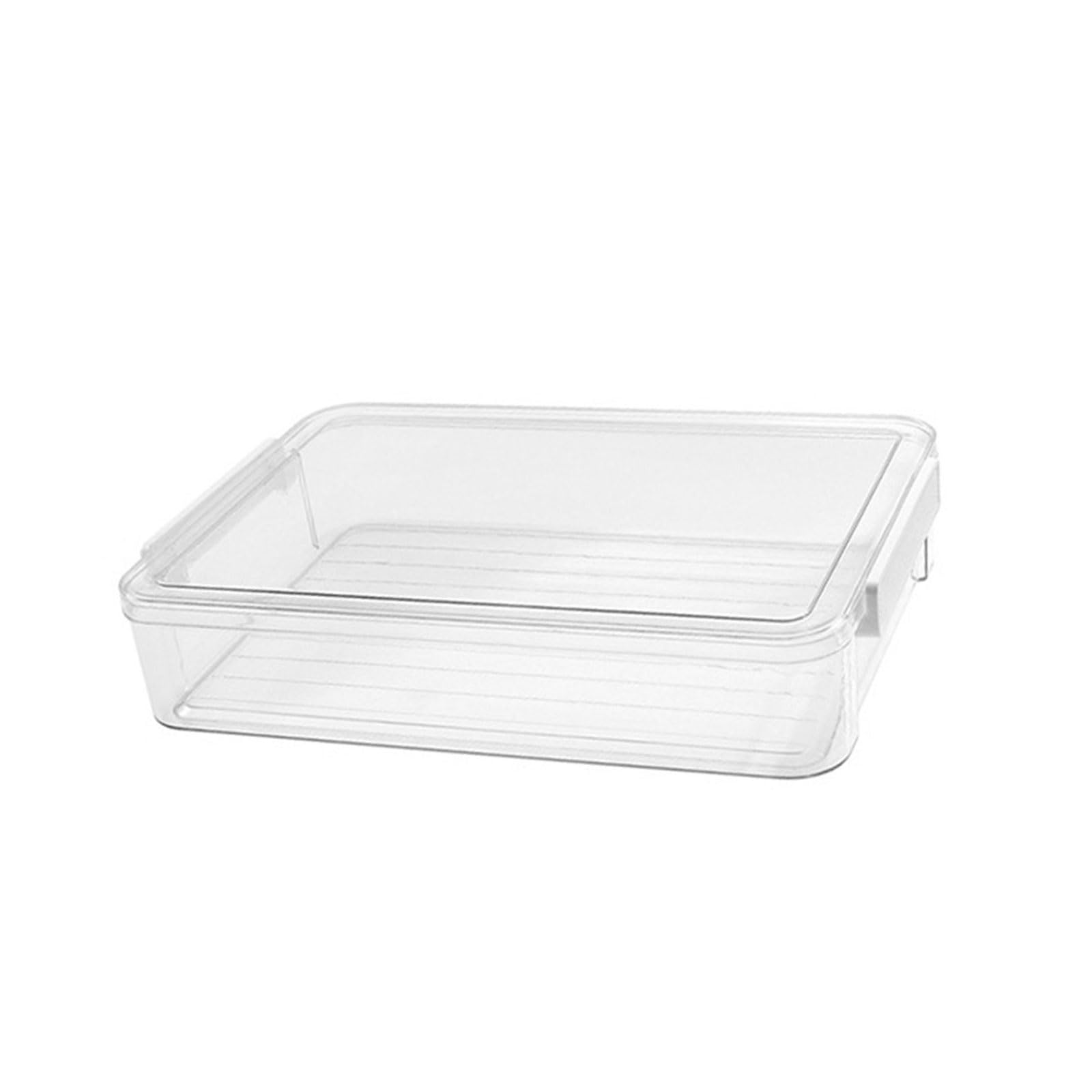Xinsheinelry Clear Storage Container for Photos and Scrapbooking Materials Document Holder Certificate Organiser Files Organiser