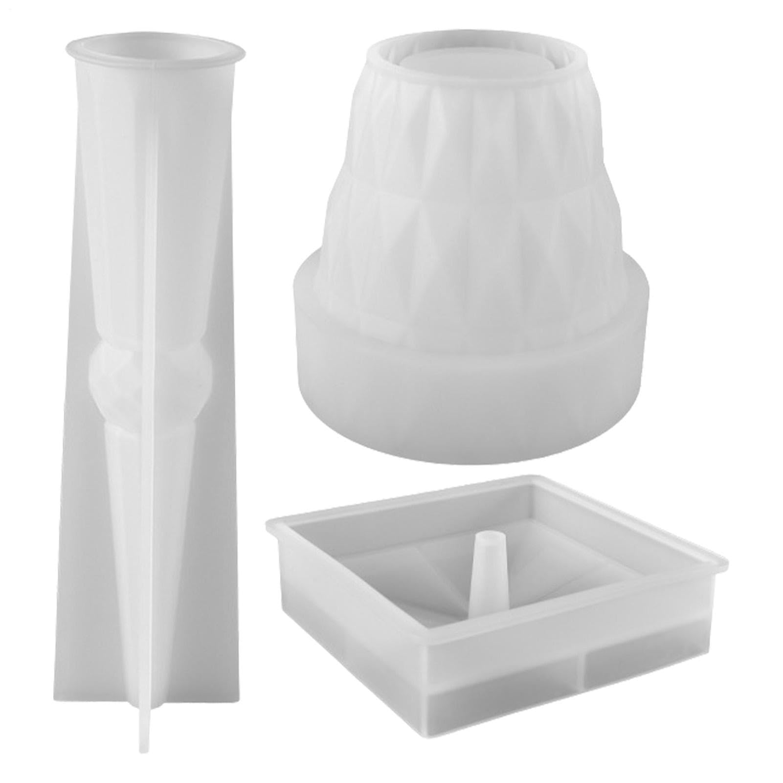Zestaw lekkich form silikonowych z żywicy, forma do lampy i folia