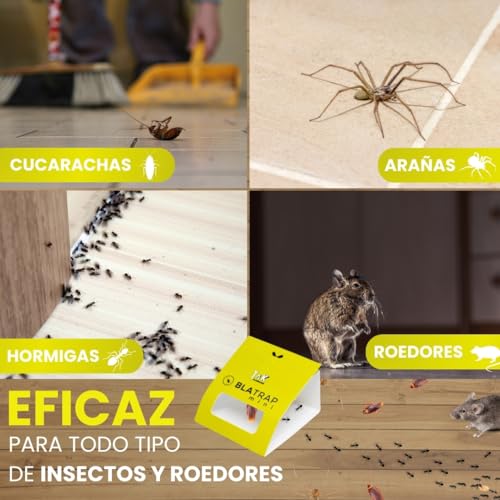 Miniatura 6 de Trampas Adhesivas Extra Fuertes Para Cucarachas Con Atrayente, 15 Uds