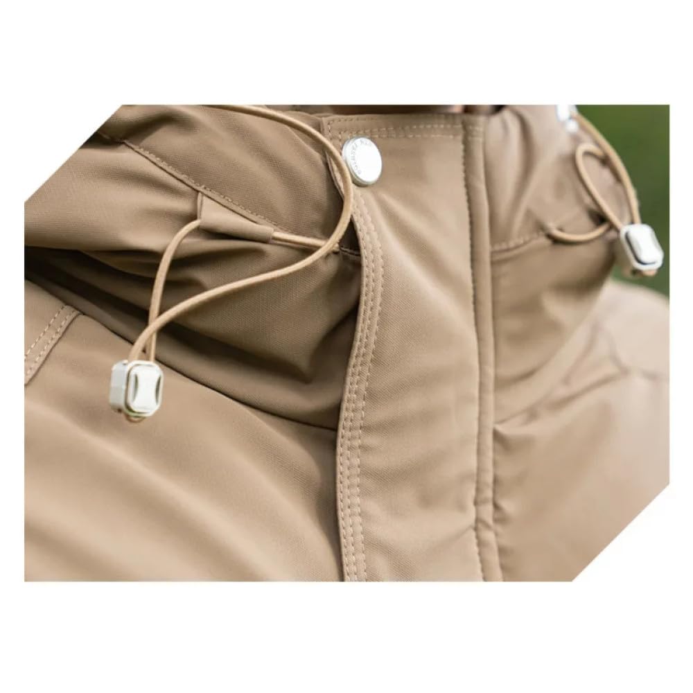 SWEPER Piumino da Uomo - Piumini Invernali da Uomo con Cappuccio Cappotto Caldo Resistente al Freddo Sciolto Casual Ispessito Giacca da Lavoro per Uomo Capispalla
