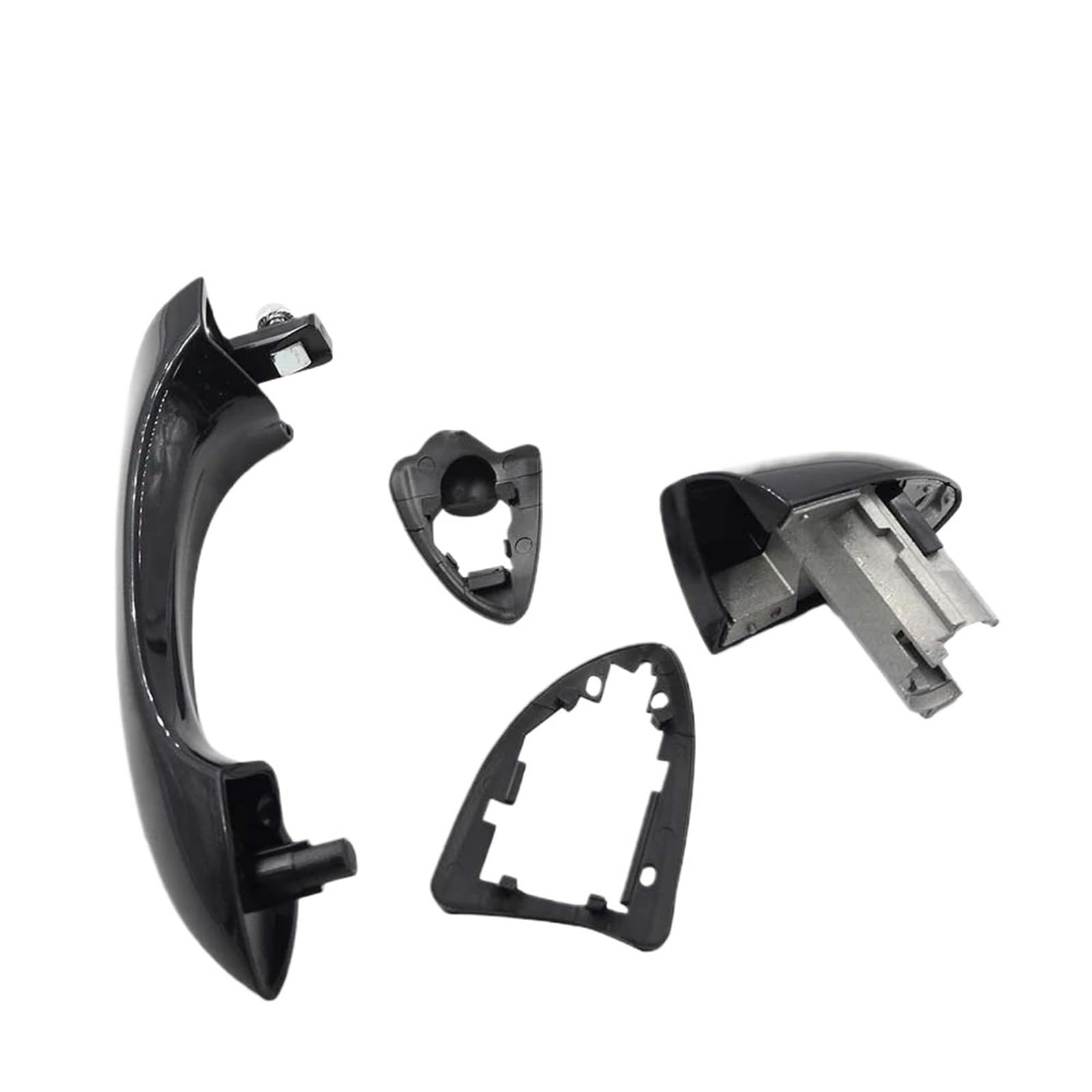 ZHQDRCY Door Open Handles for X5 for E53 2000-2006 51218243617 51218243618 Car Outside Door Handle(LHD Front Right)