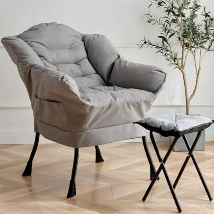 【M3080-124-86】 ソファー シングル 1人用 足置き付き