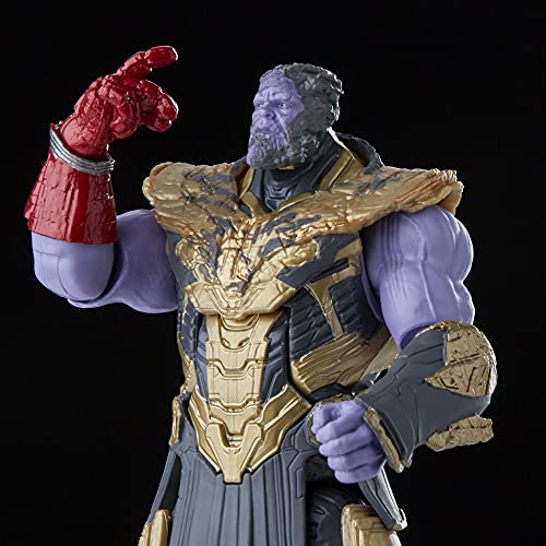 Marvel Legends Saga do Infinito, Kit com 2 Figuras de 15 cm - Homem de Ferro Mark 85 e Thanos - F019