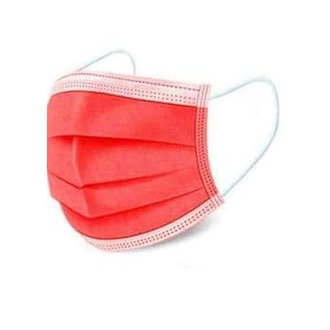 Exquisite Breathable/Light Weight/Disposable Face Masks with 4-Layer Protection With Comfortable Earloop (With Nose Pin) 4 Ply