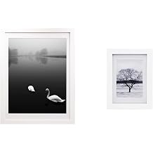 Egofine 12x16/5x7 White Picture Frames