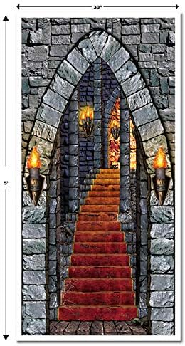 Beistle - Castle Entrance Door Cover - 30" Wide x 5' high image 5