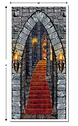Image of Beistle - Castle Entrance Door Cover - 30 inch Wide x 5' high