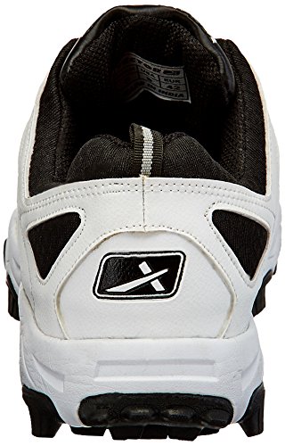 Image of Vector X Bouncer 2.0 Cricket Shoes for Men's - Fast Strap Sporty Synthetic Upper & Mesh | PVC Sole Stud, Lightweight, Comfort & Durability Shoe for All-Round Performance