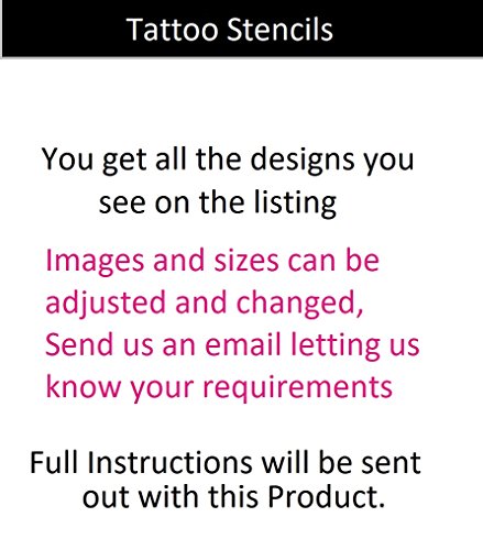 INFINITY Awareness Collection (infinity Tattoo Stencils)