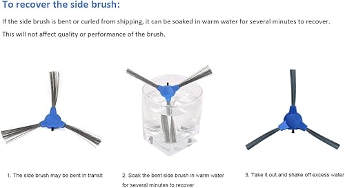 Miniatura 3 de Piezas de repuesto para eufy RoboVac 11S Max 15C Max 25C Max 30C Max G30 G30 Edge G30 Hybrid G30 Verge G20 G20 Hybrid G15 G32 Pro Kit de accesorios