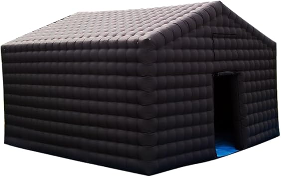 Inflatable Nightclub Tent 20x20ft Heavy-Duty Pop-Up Event Tent for Parties Nightclubs Rentals Commercial-Grade 950W Turbo Fan 210D Oxford Cloth