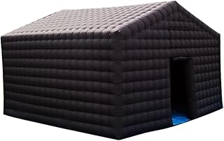 Inflatable Nightclub Tent 20x20ft Heavy-Duty Pop-Up Event Tent for Parties Nightclubs Rentals Commercial-Grade 950W Turbo Fan 210D Oxford Cloth