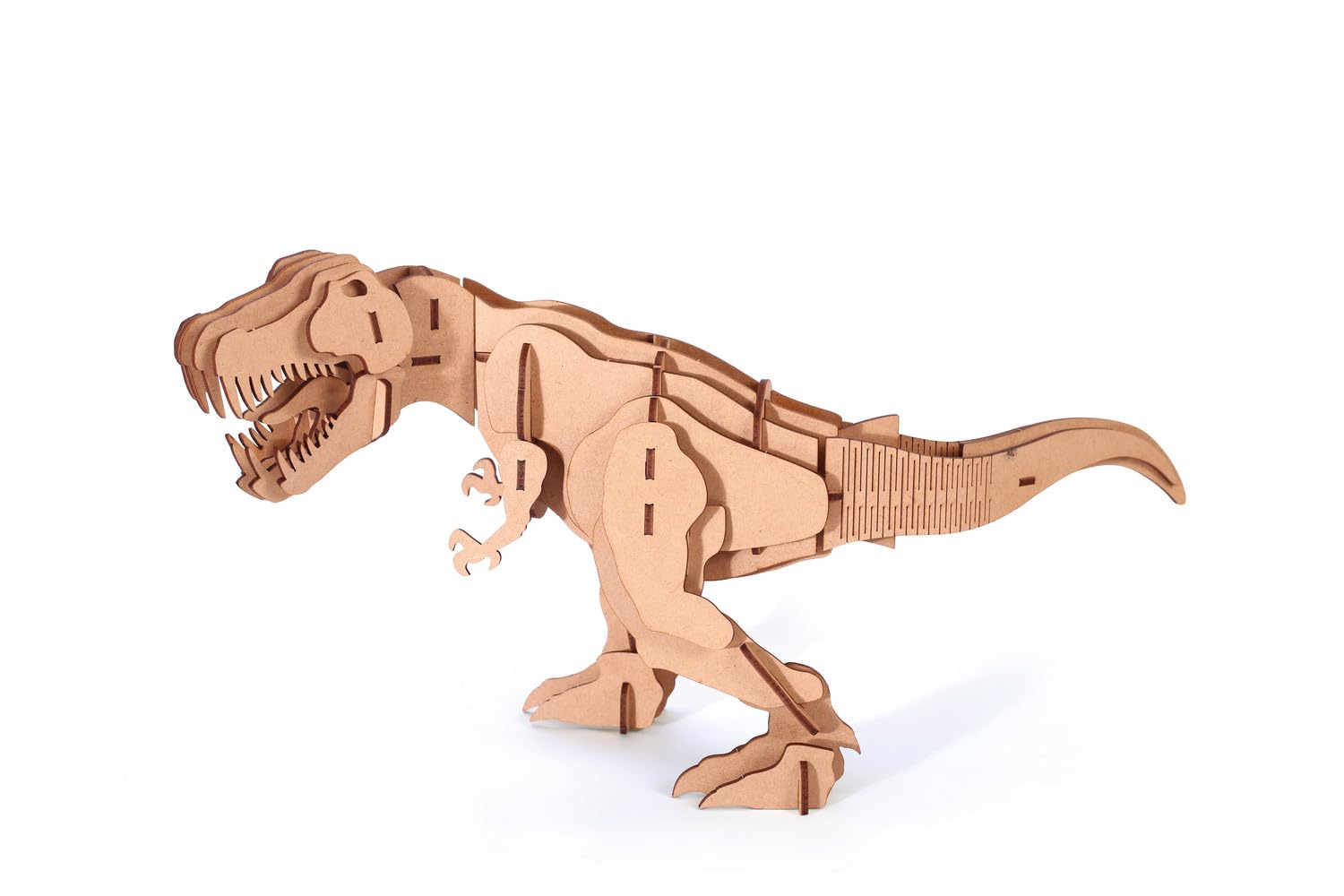 Maquette 3D en bois - T-Rex - 32 x 11 x 17 cm - 49 pcs
