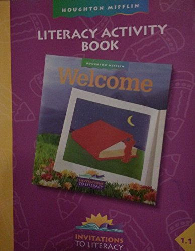 Houghton Mifflin Invitations to Literature: Literacy Activity Book, Level 1.1