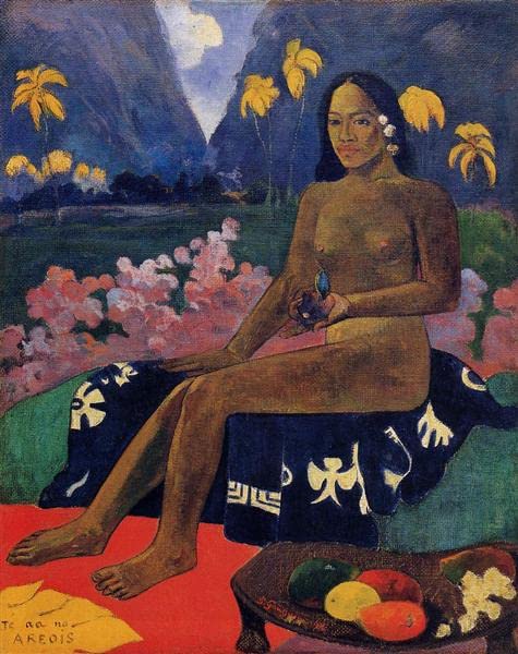 Kit peinture 5D Gauguin La graine de l'Areoi toile 50x61 cm pour adulte