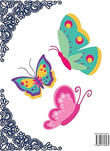 蝶々塗り絵 子供向け 子供と幼児のための素晴らしい蝶の塗り絵 47ユニークな画像とかわいい蝶 子供の年齢2 8年のための着色のページ By Amazon Ae