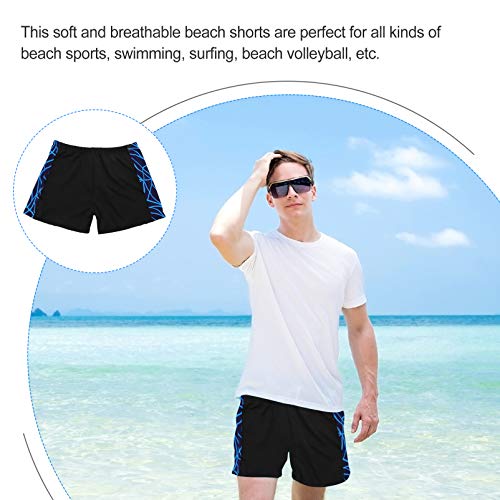 VALICLUD Calção de Banho Masculino de Poliéster de Secagem Rápida Calção de Banho para Menino Piscin