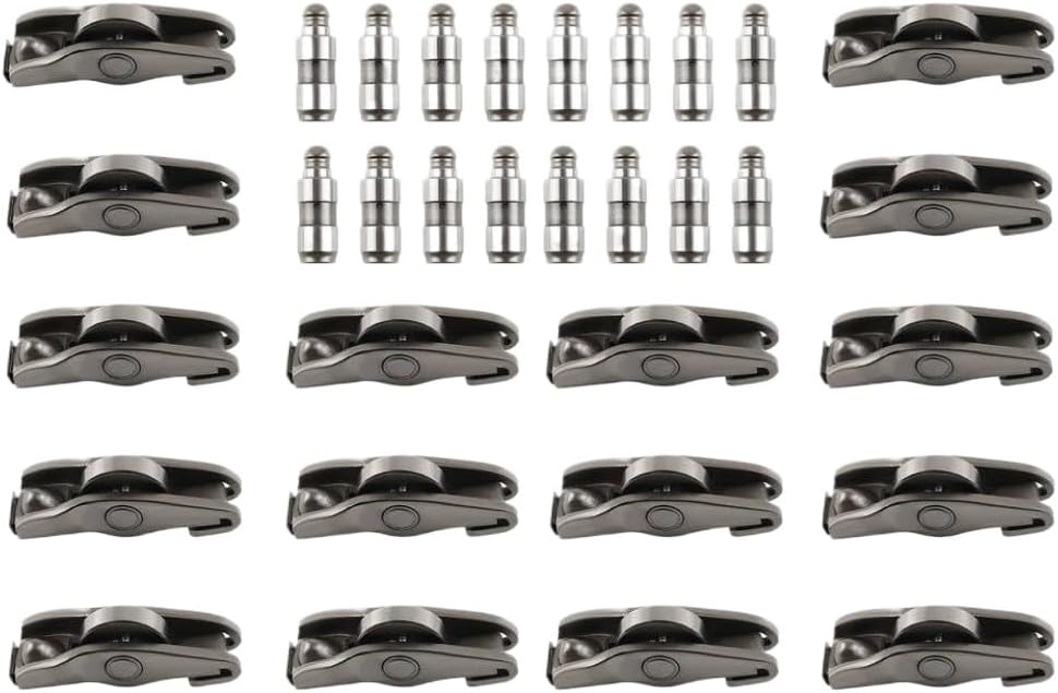 Exhaust Side Roller Rocker Arm And Hydraulic Lifter Kit Compatible With A4 A6 Q5 TT 2.0T