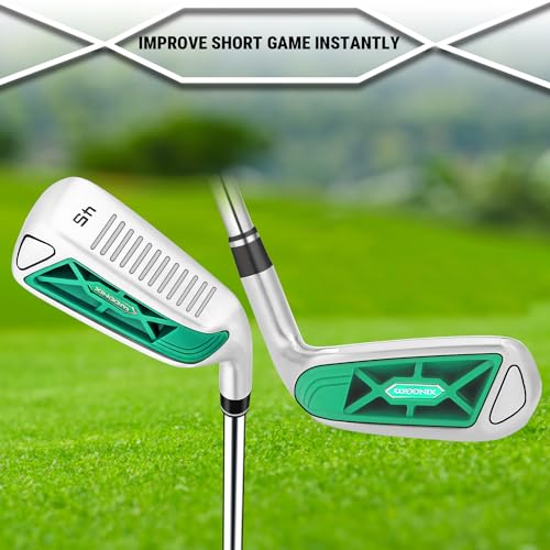 XINGGM Golf Chipper,Wedge/Chipper Golf Club for Men Right Handed,35/45/55/60 Degree Pitching Wedges 35inch (Green, 60 Degrees) - Thumbnail 3