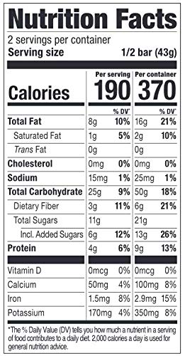 Probar - Meal Bar, Superberry & Greens, Non-Gmo, Gluten-Free, Healthy, Plant-Based Whole Food Ingredients, Natural Energy 12 Count (Pack Of 1) #TOP4
