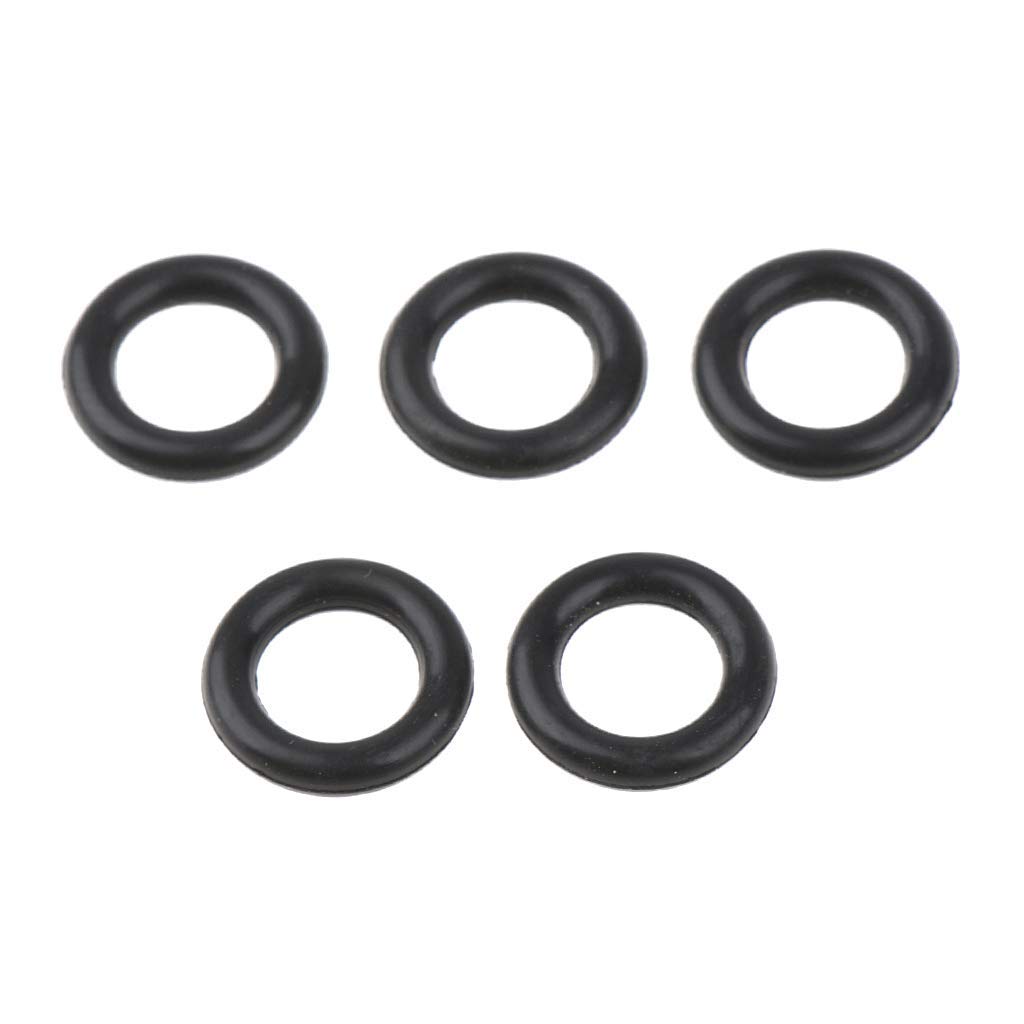 Tenlacum Rubber O Ring Sealing Camping Stove Gas Tank Refilling Adapter Gasket (5pcs) (12mm)