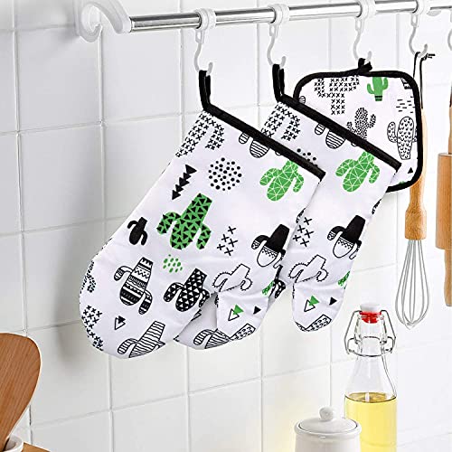 Guantes de horno de algodon con aislamiento termico superior 5