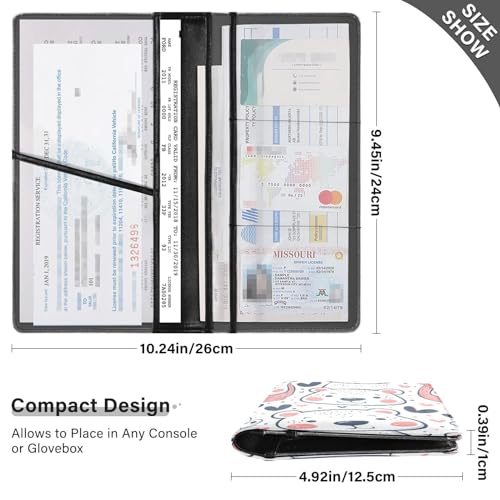 Organizador Para Documentos De Cuero miniatura 3